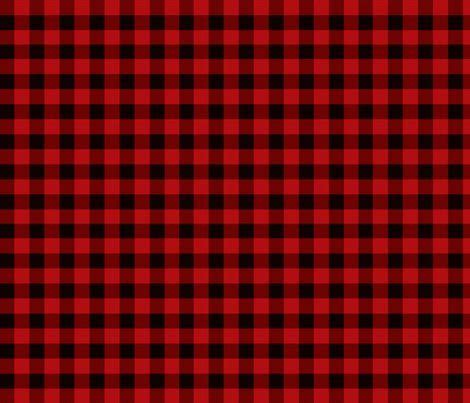 Colorful fabrics digitally printed by Spoonflower - red buffalo plaid ...