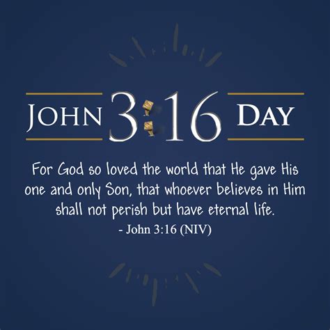 FaithGateway to recognize John 3:16 Day