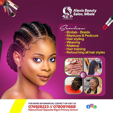 Beauty Salon Flyer Design | Hair poster design, Beauty salon posters, Flyer design inspiration