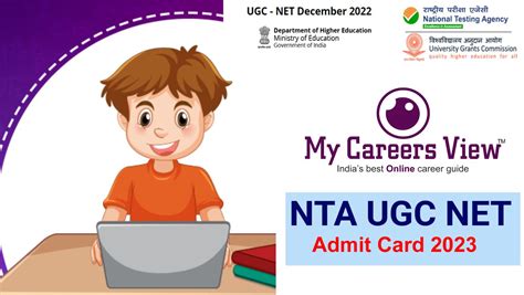 UGC-NET-admit-card-2023-OUT My Careers View - India's Best College ...