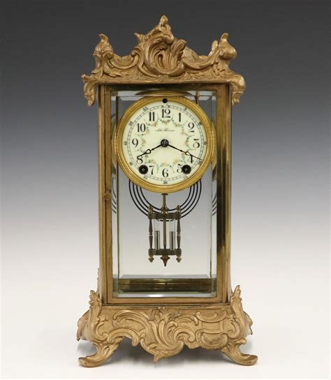 Seth Thomas “Emperor” Crystal Regulator Clock-ClockPrices.Com