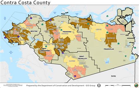 Contra Costa County Map | Gadgets 2018