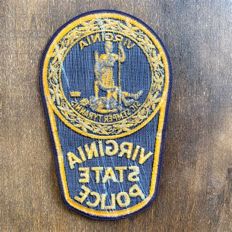 Virginia State Police Shoulder Patch - Gem