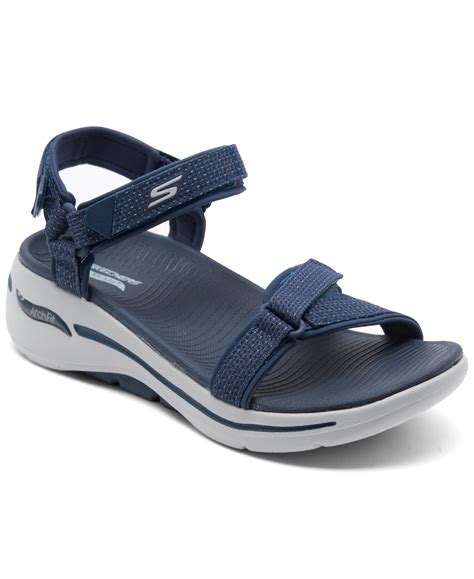 Skechers Women's Go Walk Arch Fit - Cruise Around Walking Sandals From ...