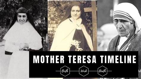 Mother Teresa Timeline – Birth To Death Full Life Of Her • The Mind Is ...