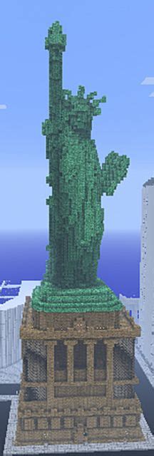 Statue of liberty Minecraft Project