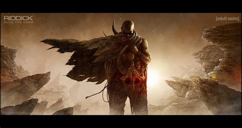 Mark Molnar - Sketchblog of Concept Art and Illustration Works: Riddick - Rule the Dark Promo Art