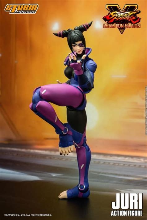 Street Fighter V: Champion Edition Juri Han 1/12 Scale BBTS Exclusive ...