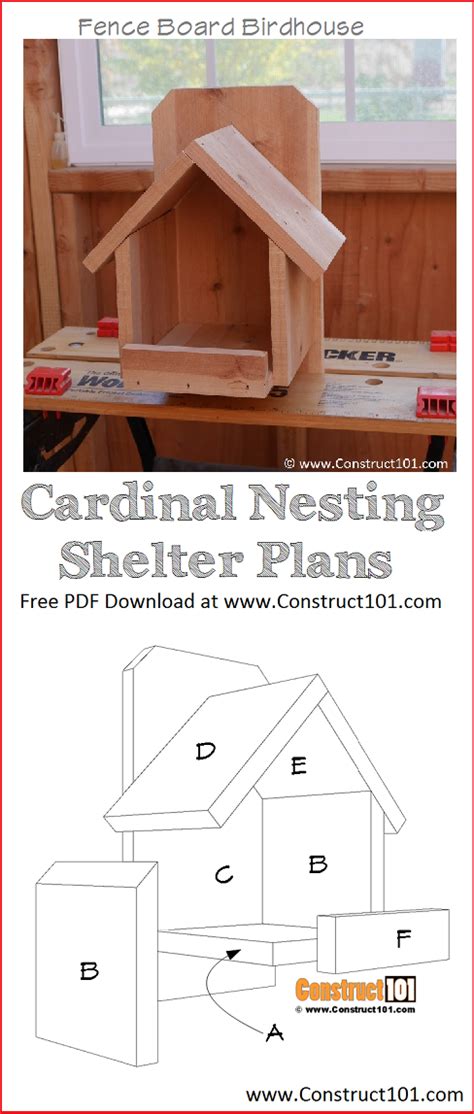 Diy Cardinal Bird Feeder Plans : Free Cardinal Bird Feeder Plans : Hopper bird feeders will ...