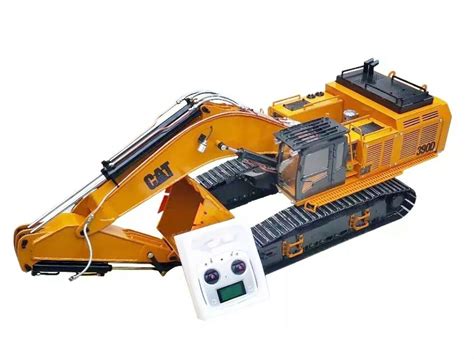 RIESIG! 1/8 130kg! RC Vollhydraulischer, Vollmetall R2R leistungsstarker Bagger CAT 390D | eBay