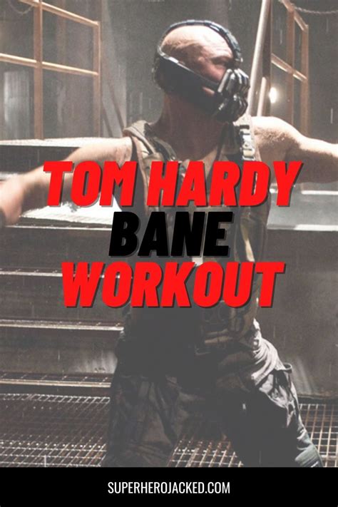 Tom Hardy Workout and Diet : Train like Bane and Venom | Superhero ...