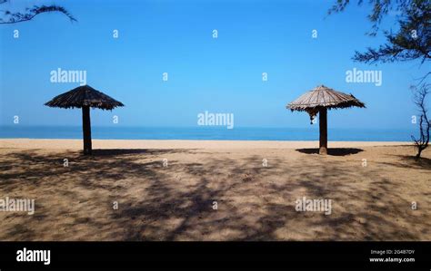 beautiful beach in kochi kerala india Stock Photo - Alamy