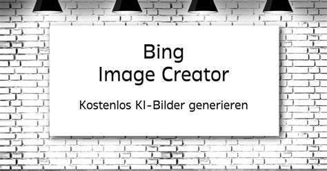 Bing Copilot Bilder Generieren - Image to u