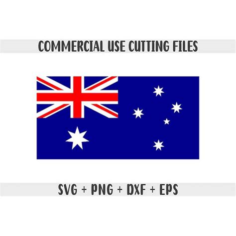 Australia flag SVG Original colors, Australia Flag Png, Comm | Inspire Uplift