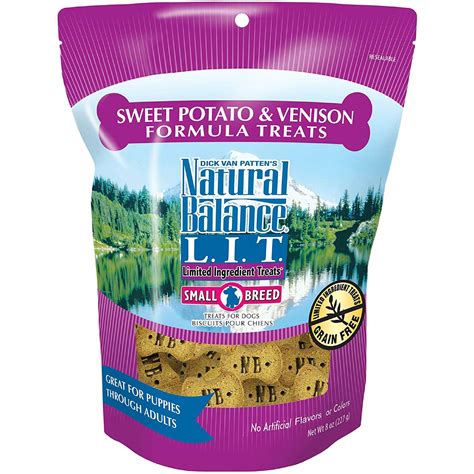 Natural Balance L.I.D. Limited Ingredient Diets Small Breed Sweet Potato & Venison Formula Dog ...