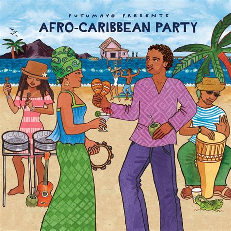 Putumayo Afro-Caribbean Party Music CD - Afro-Caribbean Party | NOVICA