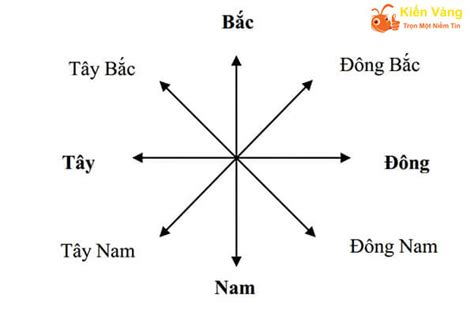 Cách xác định hướng Đông Tây Nam Bắc đơn giản, chính xác - Kiến Vàng