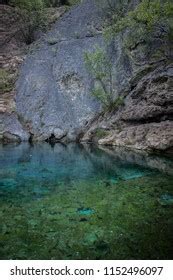 Thermal Hot Springs Cave Basin National Stock Photo 1152496097 ...