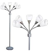 Modern Floor Lamp Multi Head 5 Light Floor Lamp - Medusa 5 Light ...