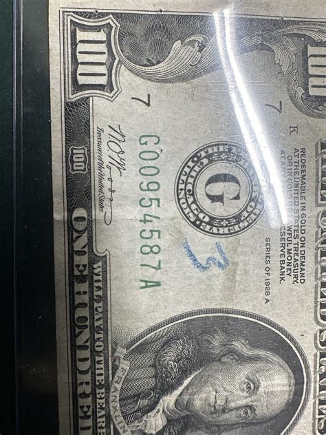 100 dollar bill 1928 A | eBay