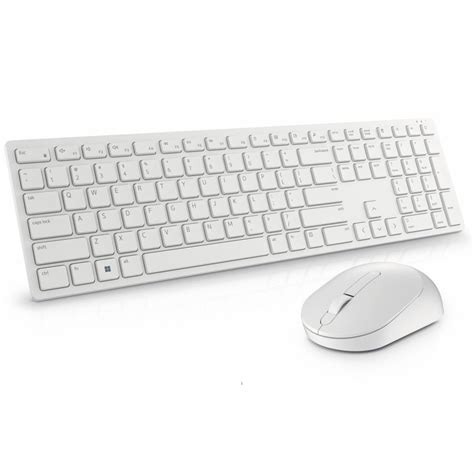 Dell Keyboard + Mouse KM5221W White - EU Supplies