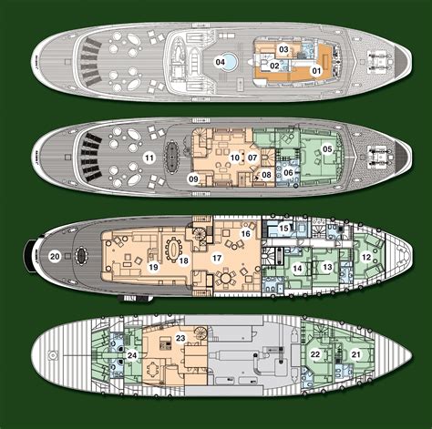 Yacht Floor Plans