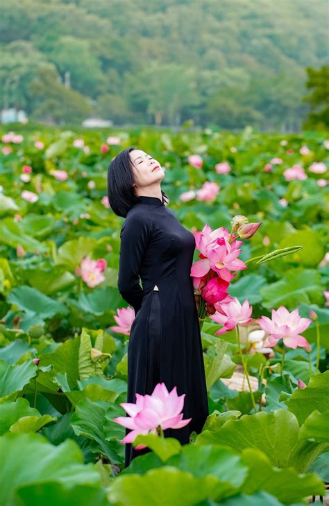 Woman Model Flowers Lotus - Free photo on Pixabay - Pixabay