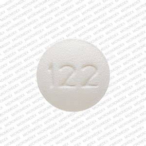 Pill Finder: C 122 White Round - Medicine.com