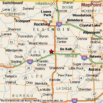 Where is Rochelle, Illinois? see area map & more