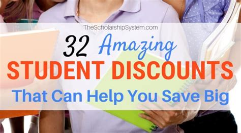 32 Amazing Student Discounts That Can Help You Save Big - The Scholarship System