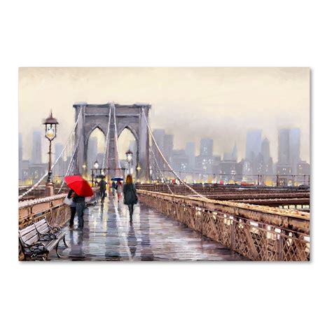 'Brooklyn Bridge' by The Macneil Studio Ready to Hang Canvas Wall Art ...