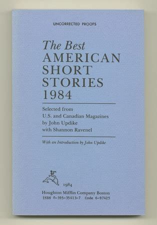 (UPDIKE, John) - The Best American Short Stories 1984 | Ken Lopez ...