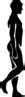 Walking Person Silhouette Clip Art at Clker.com - vector clip art online, royalty free & public ...