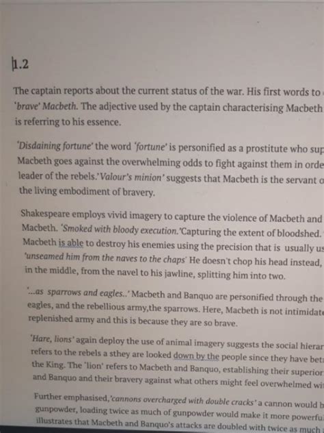 Macbeth Scene by scene analysis, Everything Else on Carousell