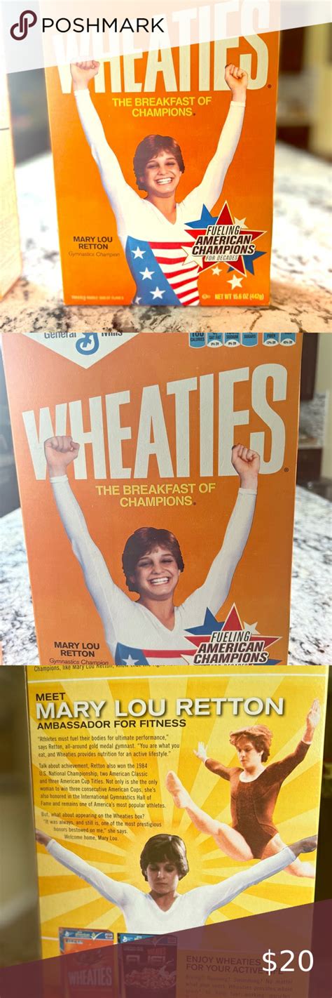 Mary Lou Retton: Collectable Wheaties Box. in 2022 | Mary lou retton ...