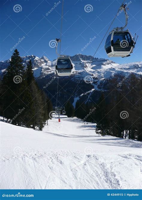 Ski Lift Gondola Royalty Free Stock Photo - Image: 4344915