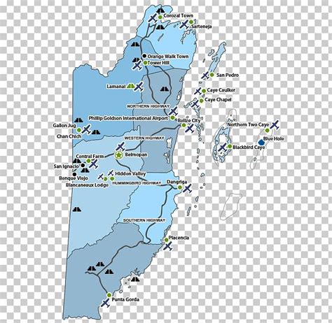 Belize International Airport Map