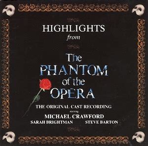 Phantom of the Opera: Highlights : - original soundtrack buy it online ...