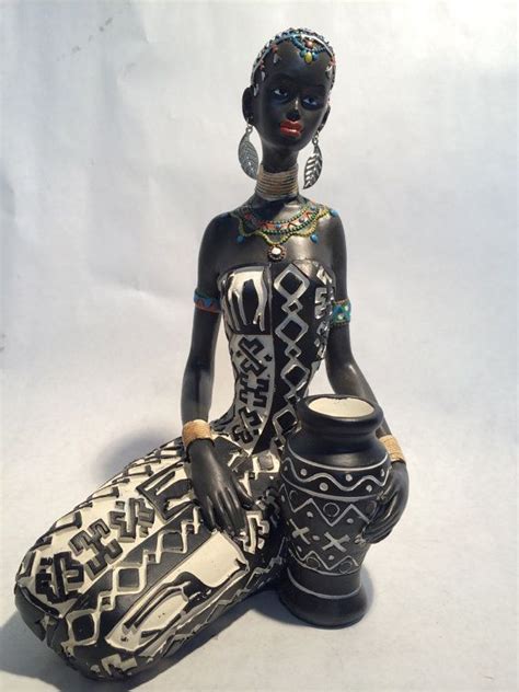 African Woman Art - Tribal Statue - Statue of Woman - Kenyan Art ...