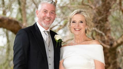 First look at Carol Kirkwood's incredible wedding dress as BBC Breakfast star, 61, marries ...