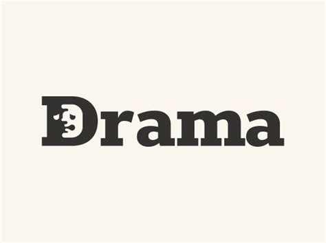 Drama | Drama, Theatre logo, Logo inspiration