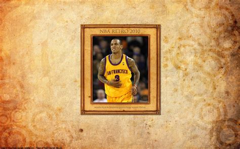 Monta Ellis Warriors Retro Widescreen Wallpaper | Basketball Wallpapers ...