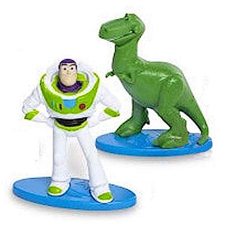 Buy Pixar Toy Story 4 Mini Figures Cake Toppers Set of 2 - Buzz ...