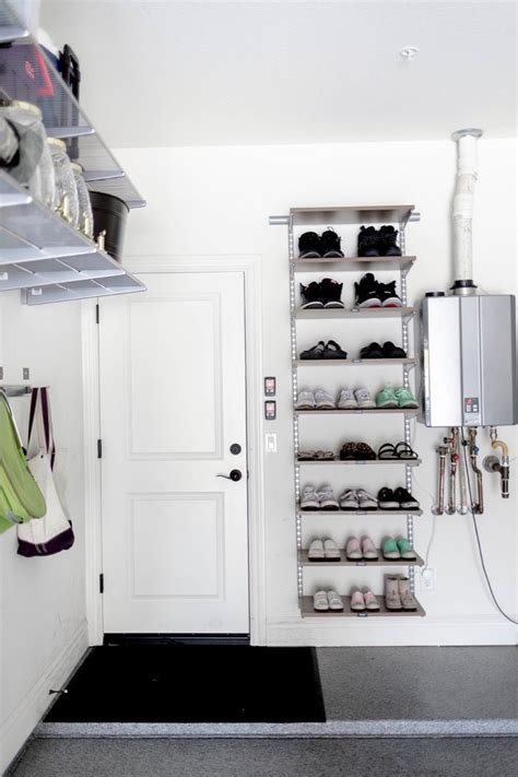 Garage organization. How to organize your garage. How to organize shoes ...