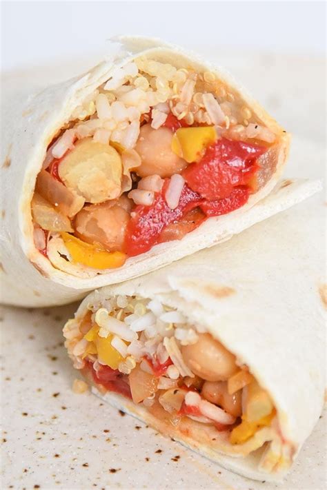 Healthy Burrito Recipe - Courtney's Sweets