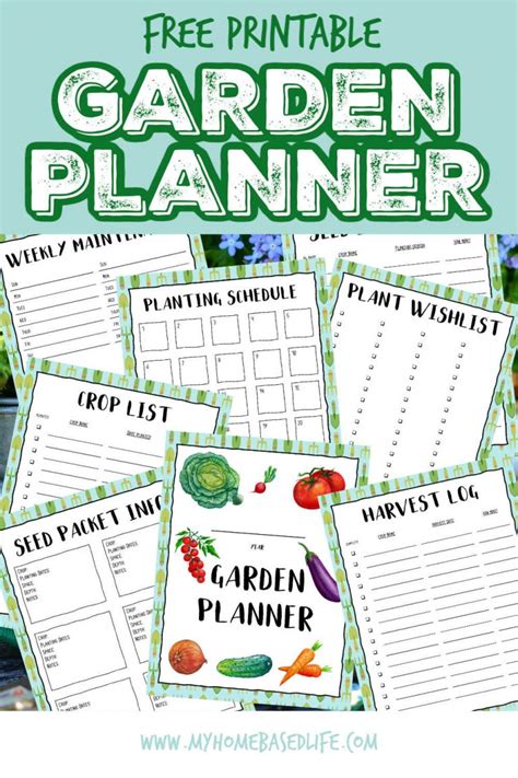 Free Printable Garden Planner