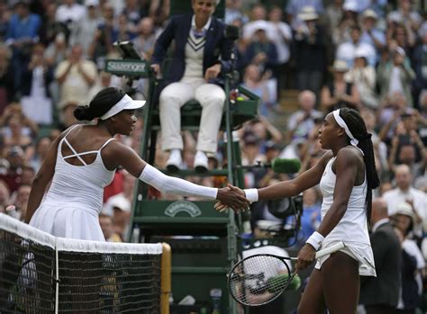 Coco Gauff, just 15, upsets Venus Williams at Wimbledon