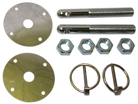 HOOD PIN KIT, STEEL - 2 PINS - Howe Racing Enterprises, Inc