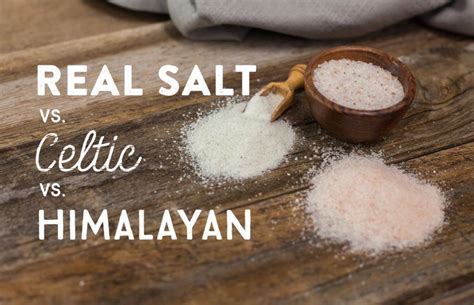 What's the difference between Redmond Real Salt, and Celtic or Himalayan Salt? | Real salt, Real ...