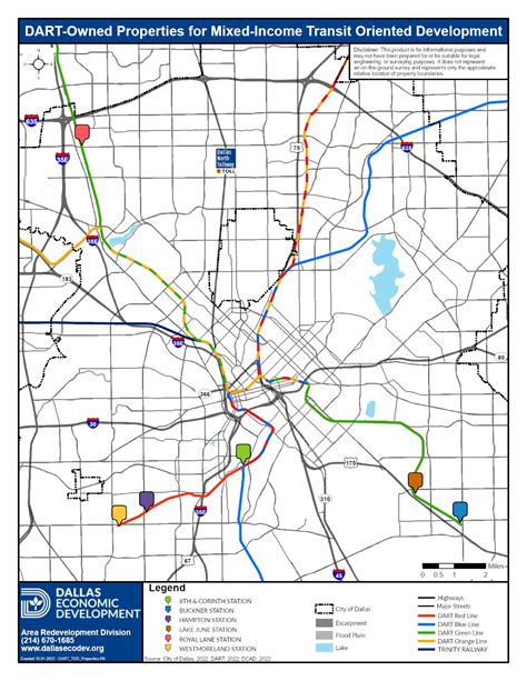 Potential TOD to Six DART Stations | City of Dallas Office of Economic Development